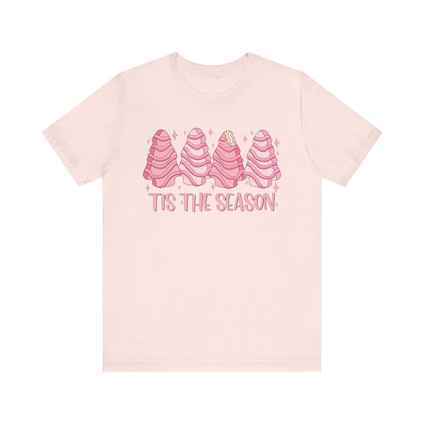 Tis the Season T-Shirt - Whimsical Christmas Tree Graphic Shirt - Holiday Spirit