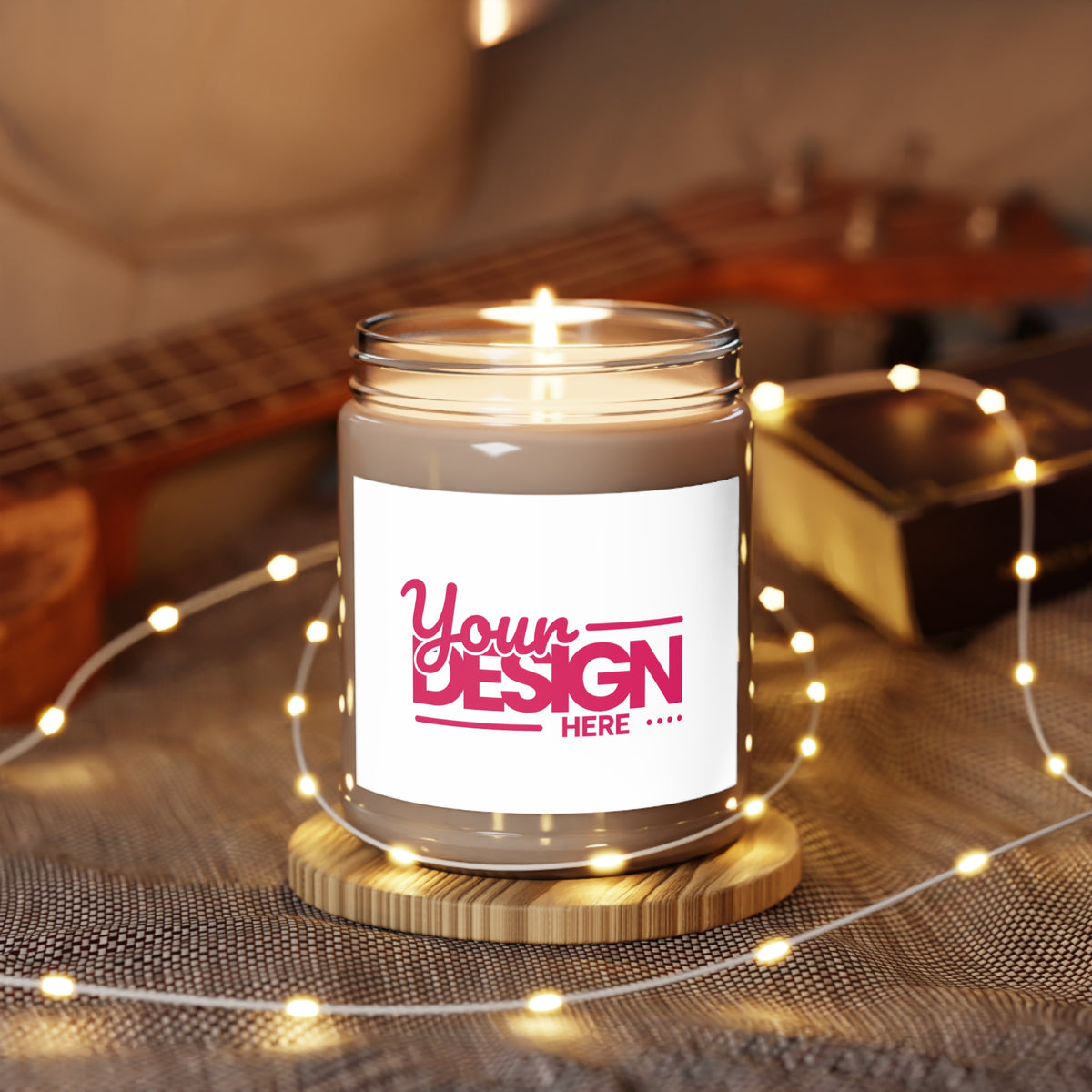 Scented Soy 9oz Candle - Personalized Aromatherapy Gift for Home Decor, Relaxation, Birthday, Housewarming, Wedding Favors