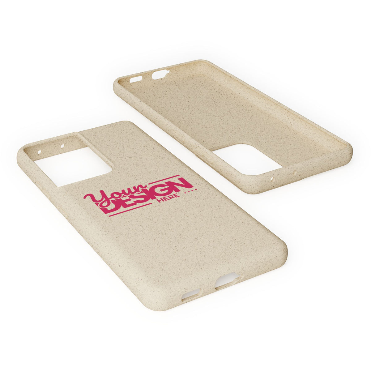 Biodegradable Phone Case – Eco-Friendly Custom Design Cover, Personalized Sustainable Protective Case for Samsung
