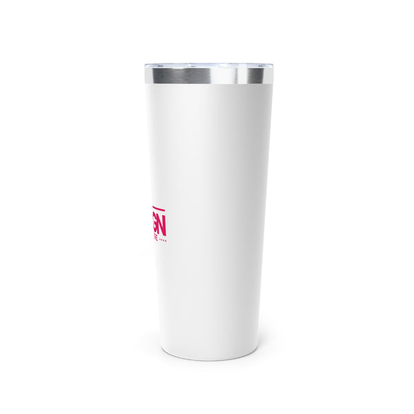 Stylish Copper Insulated Tumbler | Customizable Travel Mug Gift for Her, Road Trip Accessory, Coffee Lover's Must-Have, Personalized Flask