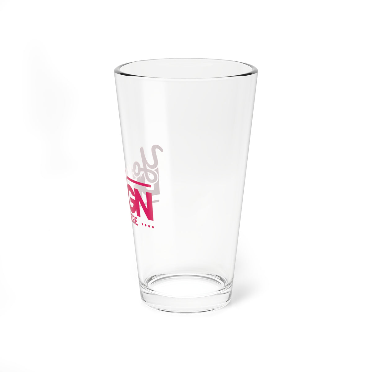 Personalized Mixing Glass - Custom Design Drinkware, Perfect Gift for Hostess, Birthday, Wedding, Home Bar Decor