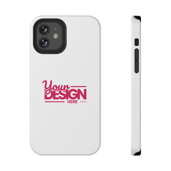Customizable Impact-Resistant Phone Case – Personalize with Your Design, Durable Shockproof Cover for iPhone
