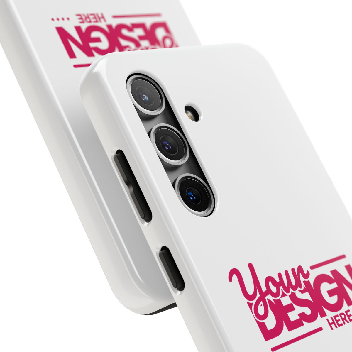 Personalized Tough Phone Case – Custom Name or Photo Protective Cover, Shock-Absorbent Durable Case for iPhone, Unique Gift Idea