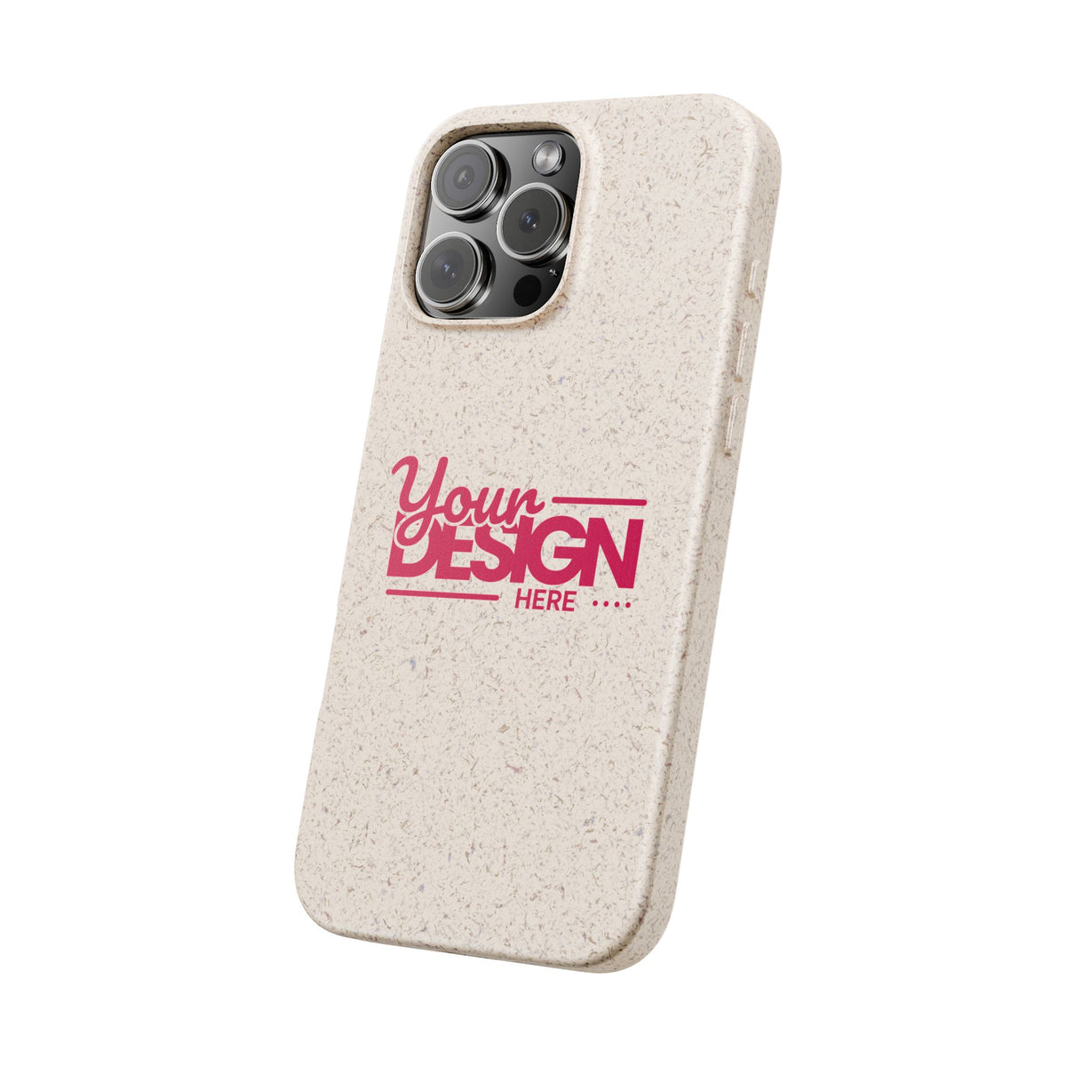 Biodegradable Phone Case – Eco-Friendly Custom Design Cover, Personalized Sustainable Protective Case for iPhone