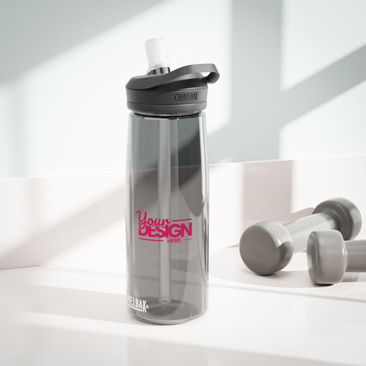 Personalized CamelBak Eddy® Water Bottle - Customizable Drinkware for Fitness, Outdoors, Yoga, Gift Ideas, Eco-Friendly Hydration