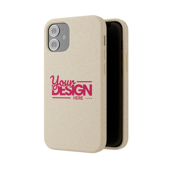 Biodegradable Phone Case – Eco-Friendly Custom Design Cover, Personalized Sustainable Protective Case for iPhone
