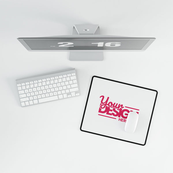 Custom Desk Mat – Personalized Large Mouse Pad with Anti-Fray Edges, Smooth Surface & Non-Slip Rubber Base for Office or Gaming Setup