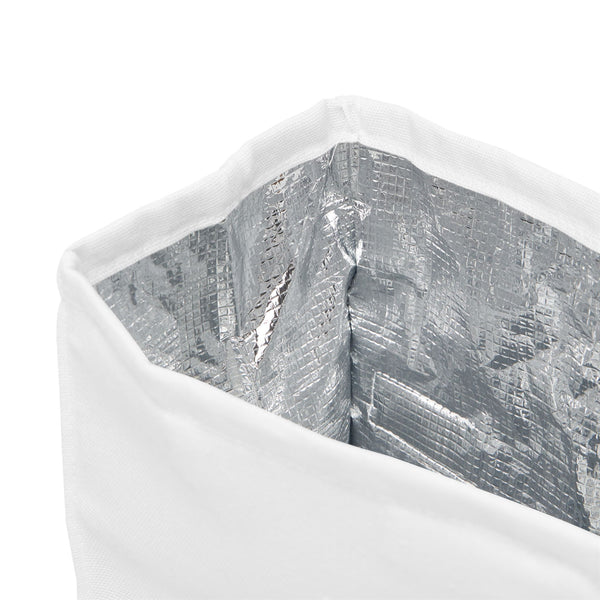 Custom Polyester Lunch Bag – Personalized ‘Your Design Here’ Insulated Tote, Reusable Food Storage Bag for Work, School & Travel