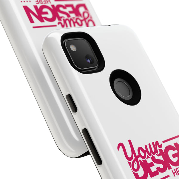 Customizable Tough Phone Case – Personalized Protective Cover with Name or Photo, Shockproof Case for Google Pixel Phone, Durable Gift Idea