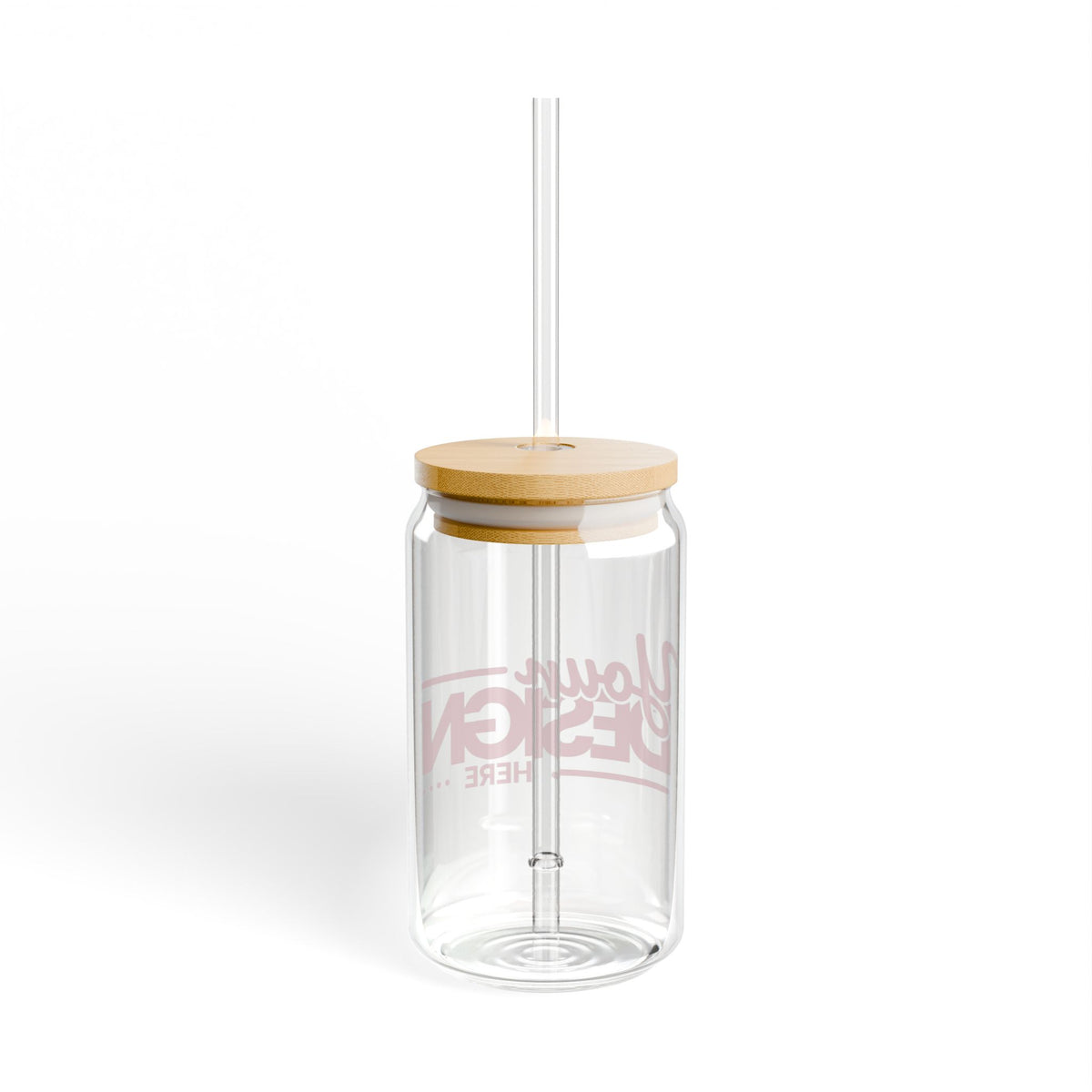 Personalized Sipper Glass, Custom Drinkware, Eco-Friendly Hydration, Ideal for Parties, Gifts, Summer Refreshments, 16oz