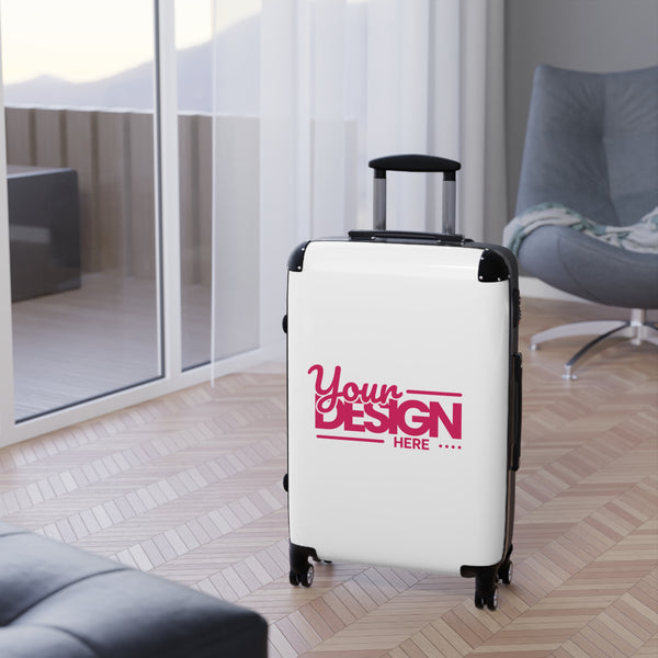 Custom Carry-On Suitcase – Personalized Travel Luggage with Your Design, Lightweight Spinner Bag for Trips & Vacations