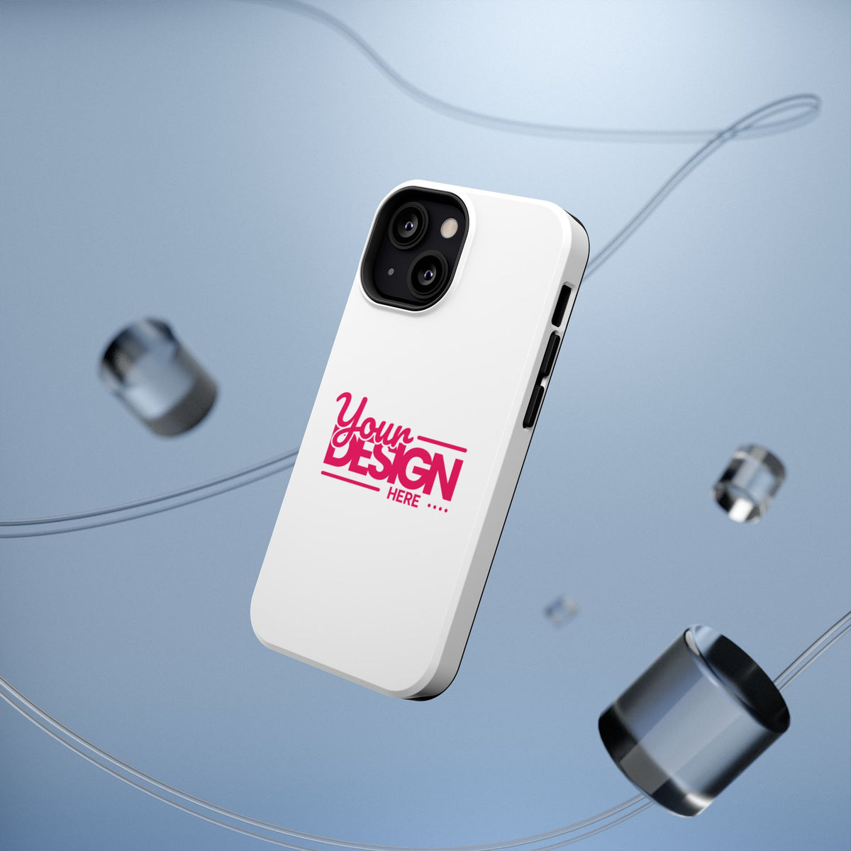 Customizable Impact-Resistant Phone Case – Personalize with Your Design, Durable Shockproof Cover for iPhone