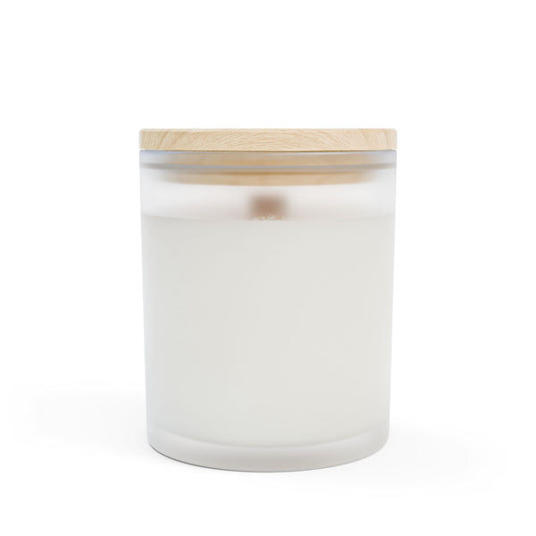 Personalized Frosted Glass Candle - Custom Scented Gift for Home Decor, Aromatherapy, Spa, Party Favors, Weddings