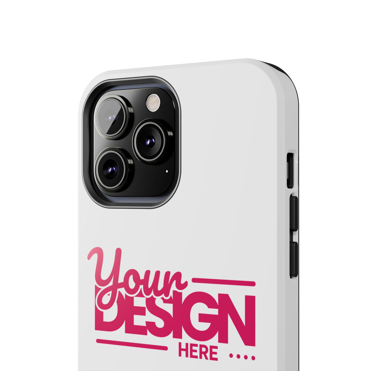Personalized Tough Phone Case – Custom Name or Photo Protective Cover, Shock-Absorbent Durable Case for iPhone, Unique Gift Idea