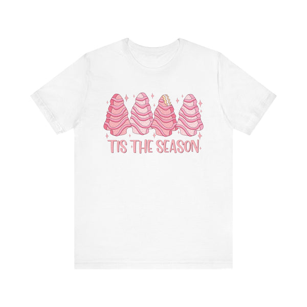 Tis the Season T-Shirt - Whimsical Christmas Tree Graphic Shirt - Holiday Spirit