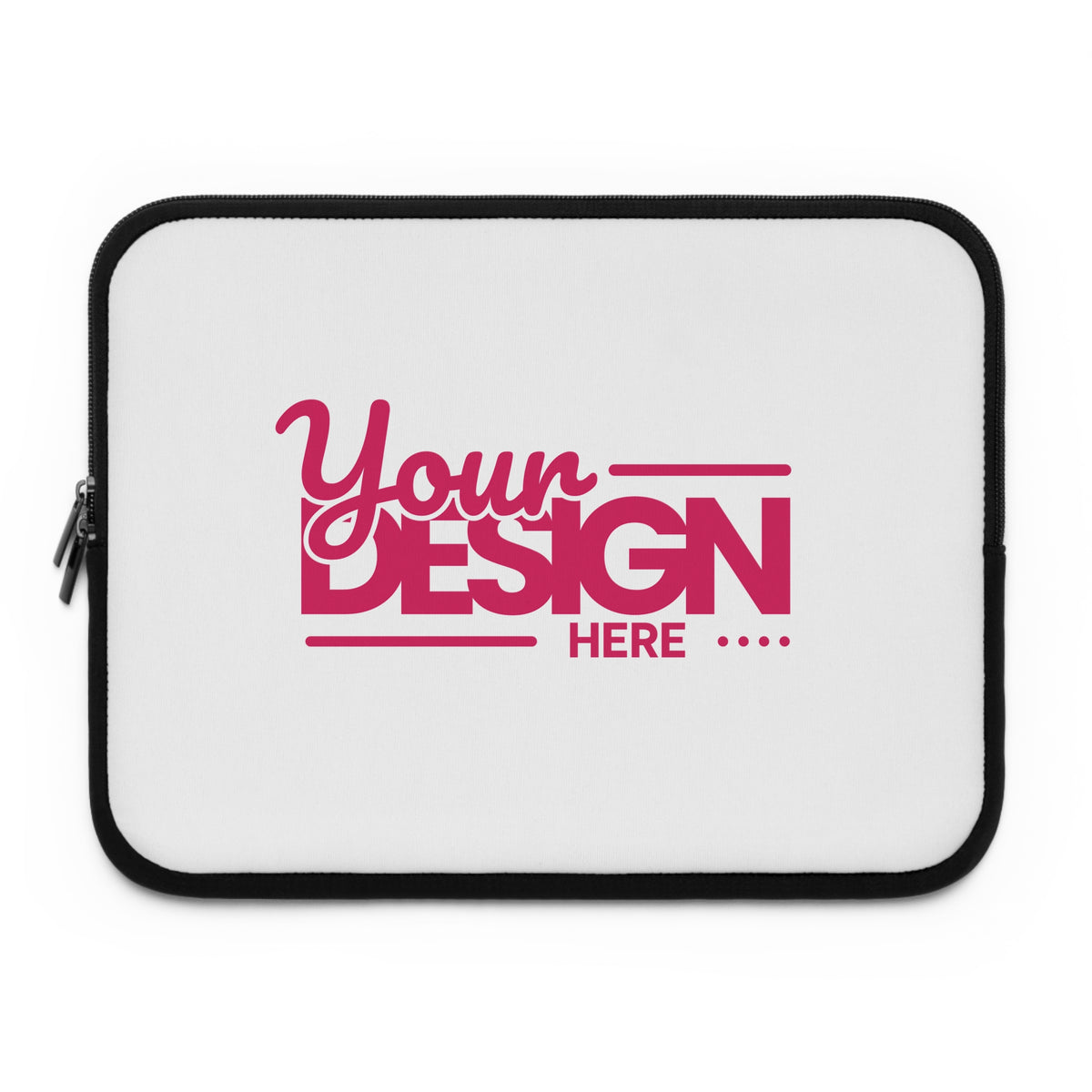 Custom Laptop Sleeve – ‘Your Design Here’ Personalized Protective Case for MacBook, Chromebook & PC