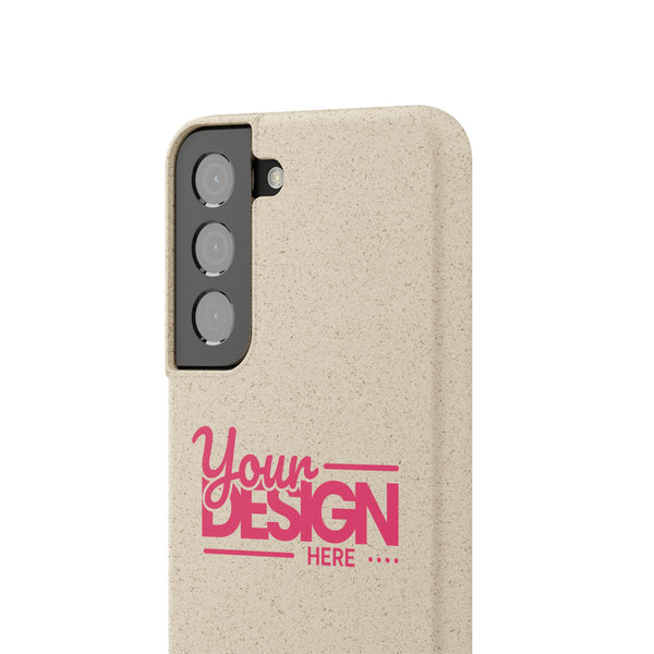Biodegradable Phone Case – Eco-Friendly Custom Design Cover, Personalized Sustainable Protective Case for Samsung