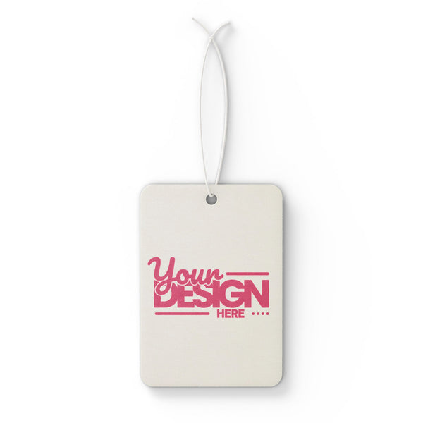 Customizable Car Air Freshener With Your Design Personal Auto Decor Gift by Printify