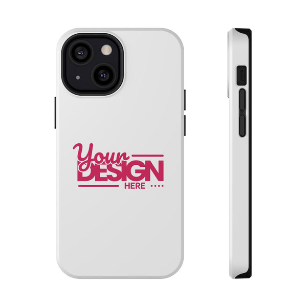 Customizable Impact-Resistant Phone Case – Personalize with Your Design, Durable Shockproof Cover for iPhone
