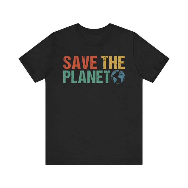 Save the Planet - Eco-Friendly Graphic Tee for Environmental Awareness