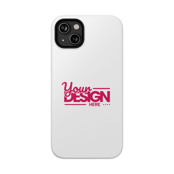 Customizable Impact-Resistant Phone Case – Personalize with Your Design, Durable Shockproof Cover for iPhone