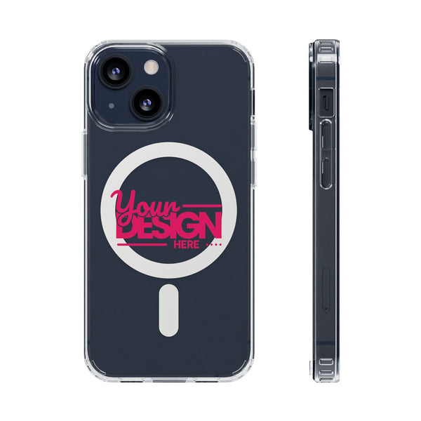 Clear Magnetic Impact Phone Case – MagSafe-Compatible Shockproof Protective Cover for iPhone