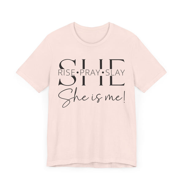 She Is Strong, Fierce, Brave - Motivational Women's Tee