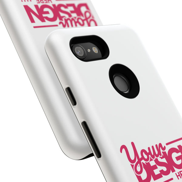 Customizable Tough Phone Case – Personalized Protective Cover with Name or Photo, Shockproof Case for Google Pixel Phone, Durable Gift Idea