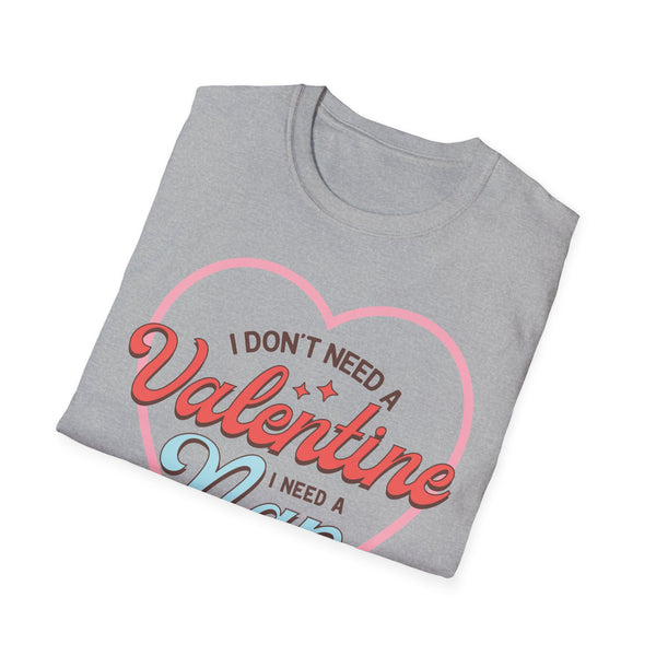 Nap Quote Valentine T-Shirt - Love Shirt - Heart Graphic Valentine's Tee