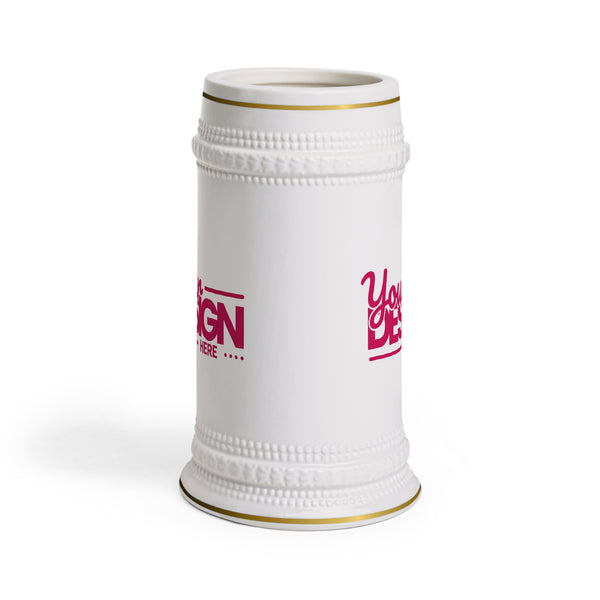 Customizable Beer Stein Mug - Perfect for Gifting, Parties, Celebrations, Oktoberfest, Home Bars