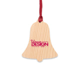 Custom Wooden Christmas Ornaments Personalized Holiday Decor Rustic by Printify