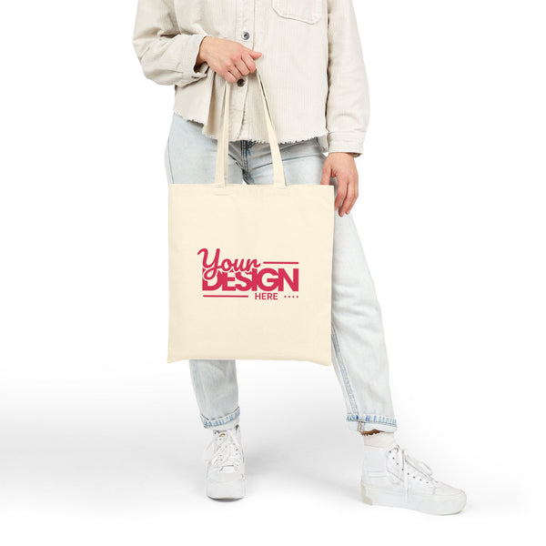 Personalized Cotton Canvas Tote Bag, Custom Shopping Tote, Gift for Her, Eco-Friendly Bag, Beach Bag, Everyday Use