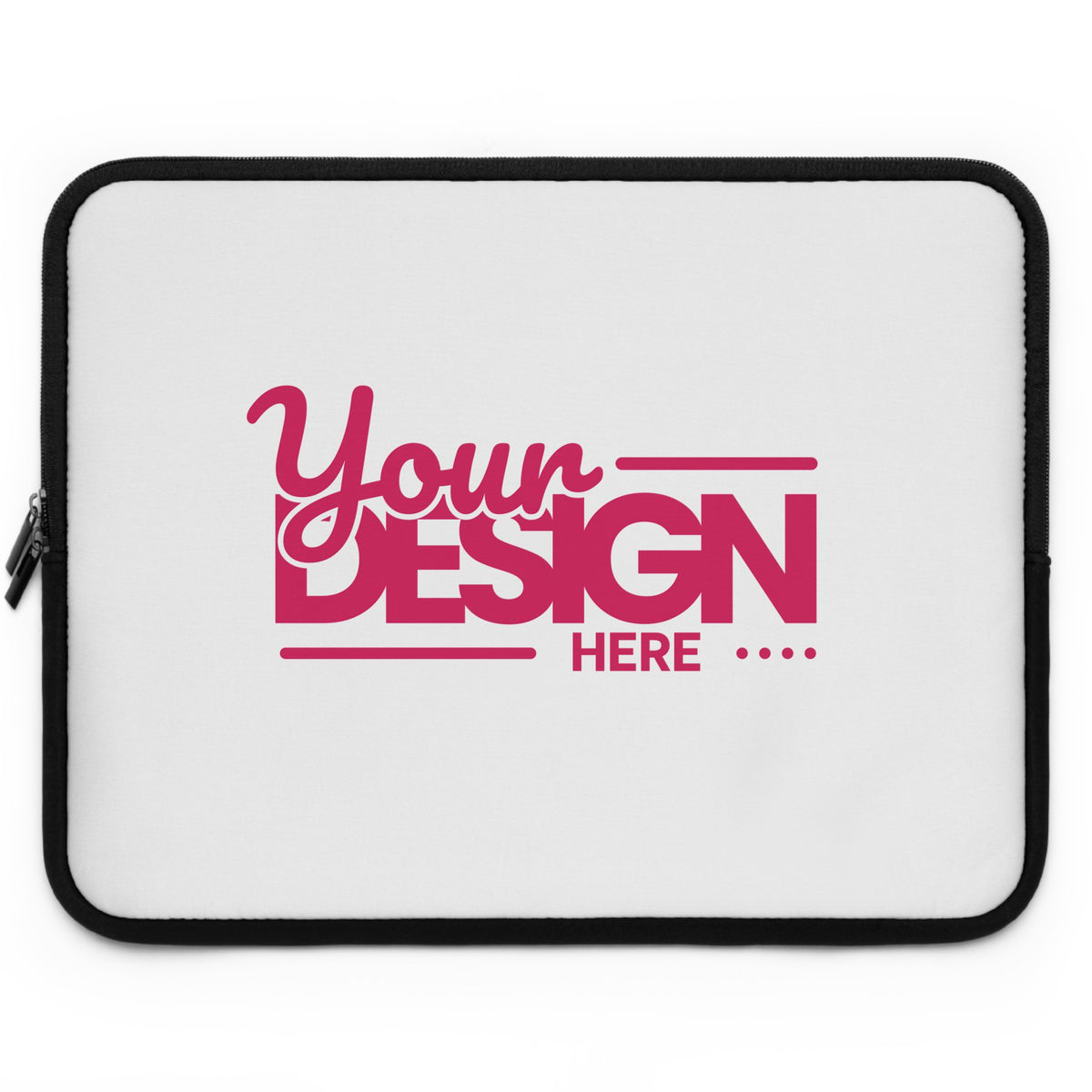 Custom Laptop Sleeve – ‘Your Design Here’ Personalized Protective Case for MacBook, Chromebook & PC