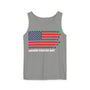 4th July Armed Forces Unisex Garment-Dyed Tank Top