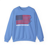 4th July Armed Forces Unisex Heavy Blend™ Crewneck Sweatshirt