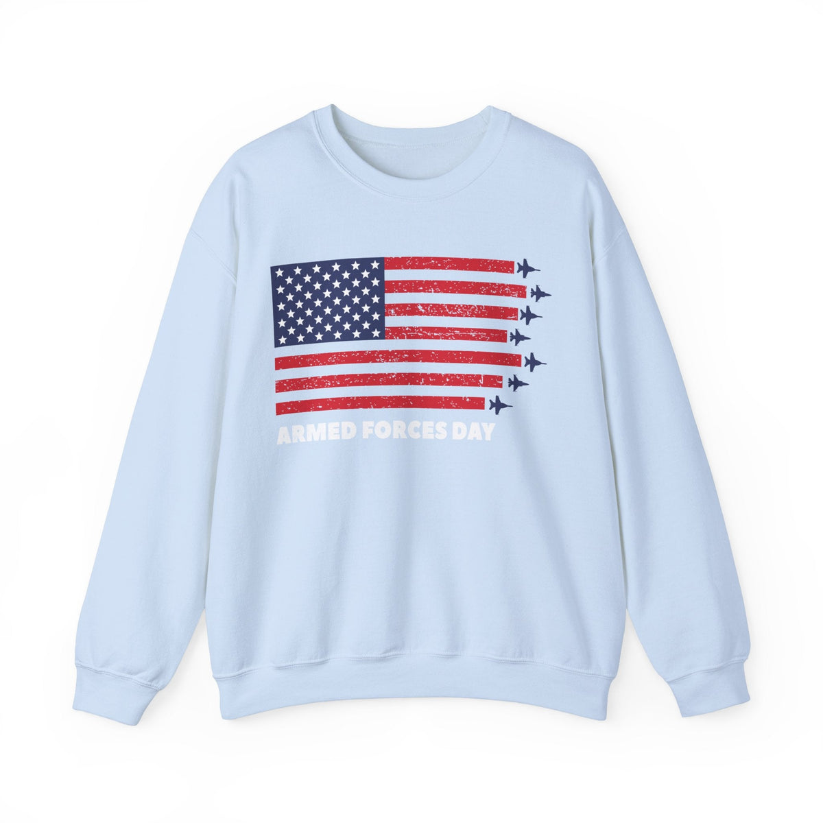 4th July Armed Forces Unisex Heavy Blend™ Crewneck Sweatshirt