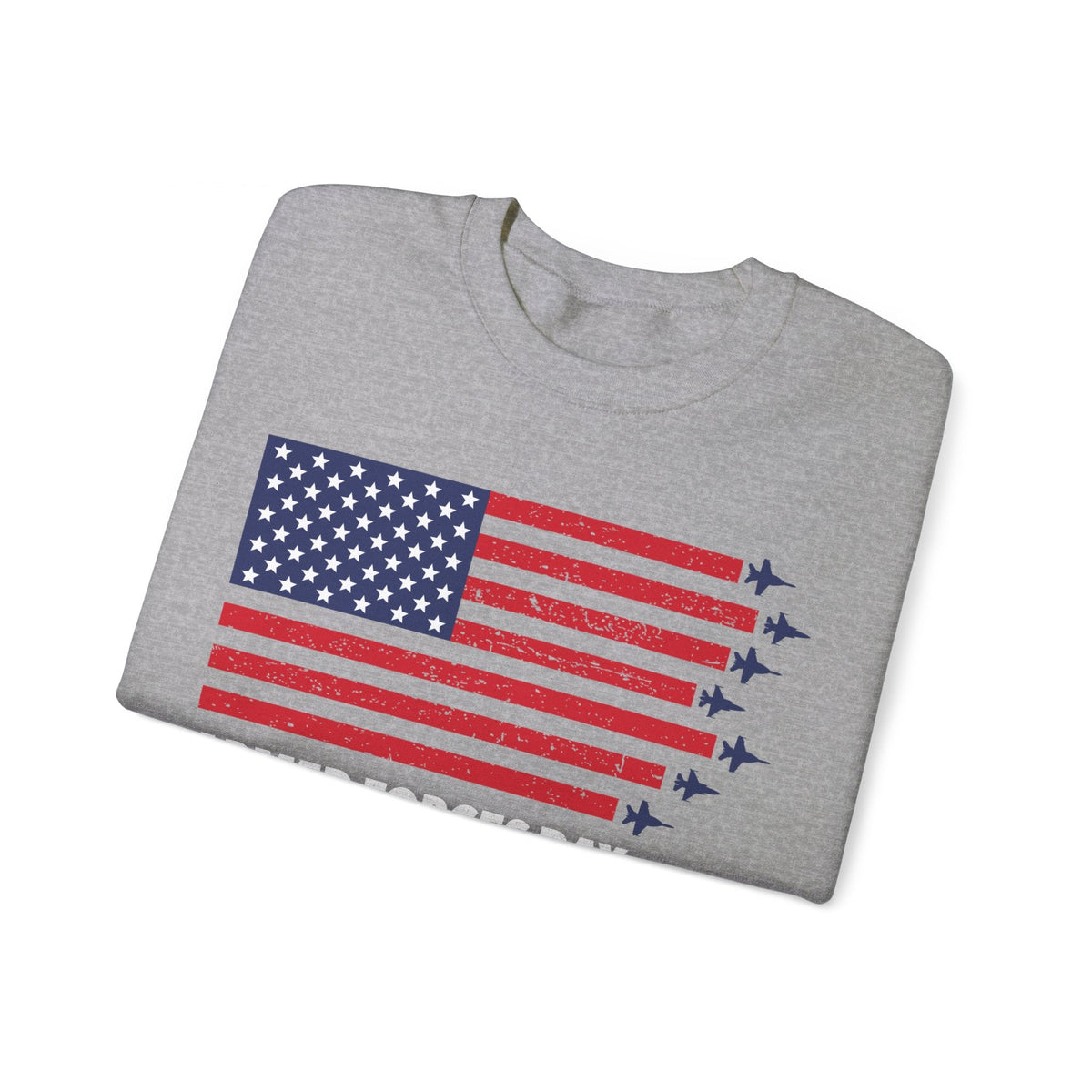 4th July Armed Forces Unisex Heavy Blend™ Crewneck Sweatshirt