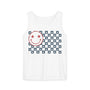 4th Of July Smiley Unisex Garment-Dyed Tank Top