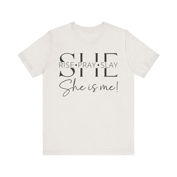 She Is Strong, Fierce, Brave - Motivational Women's Tee