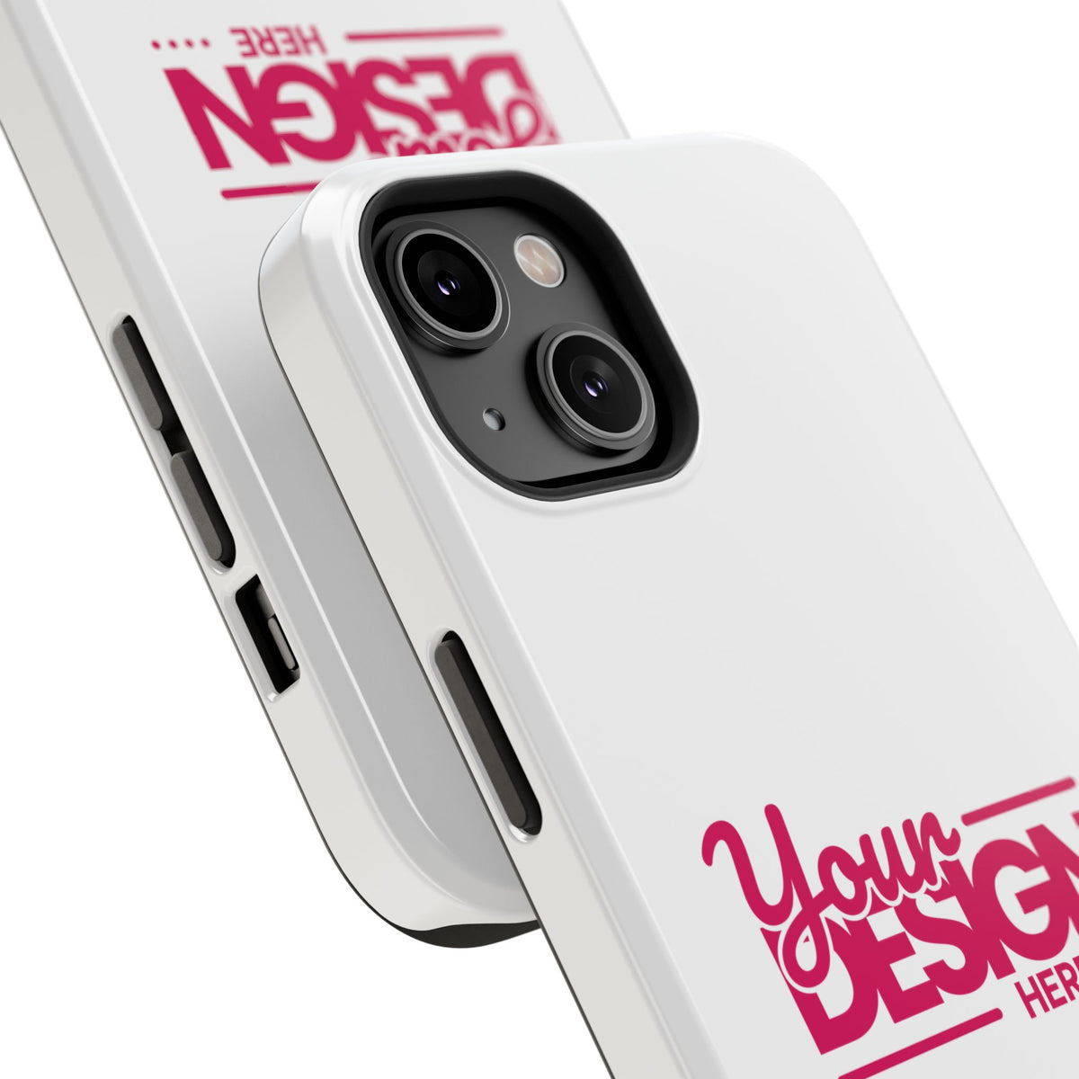 Customizable Impact-Resistant Phone Case – Personalize with Your Design, Durable Shockproof Cover for iPhone