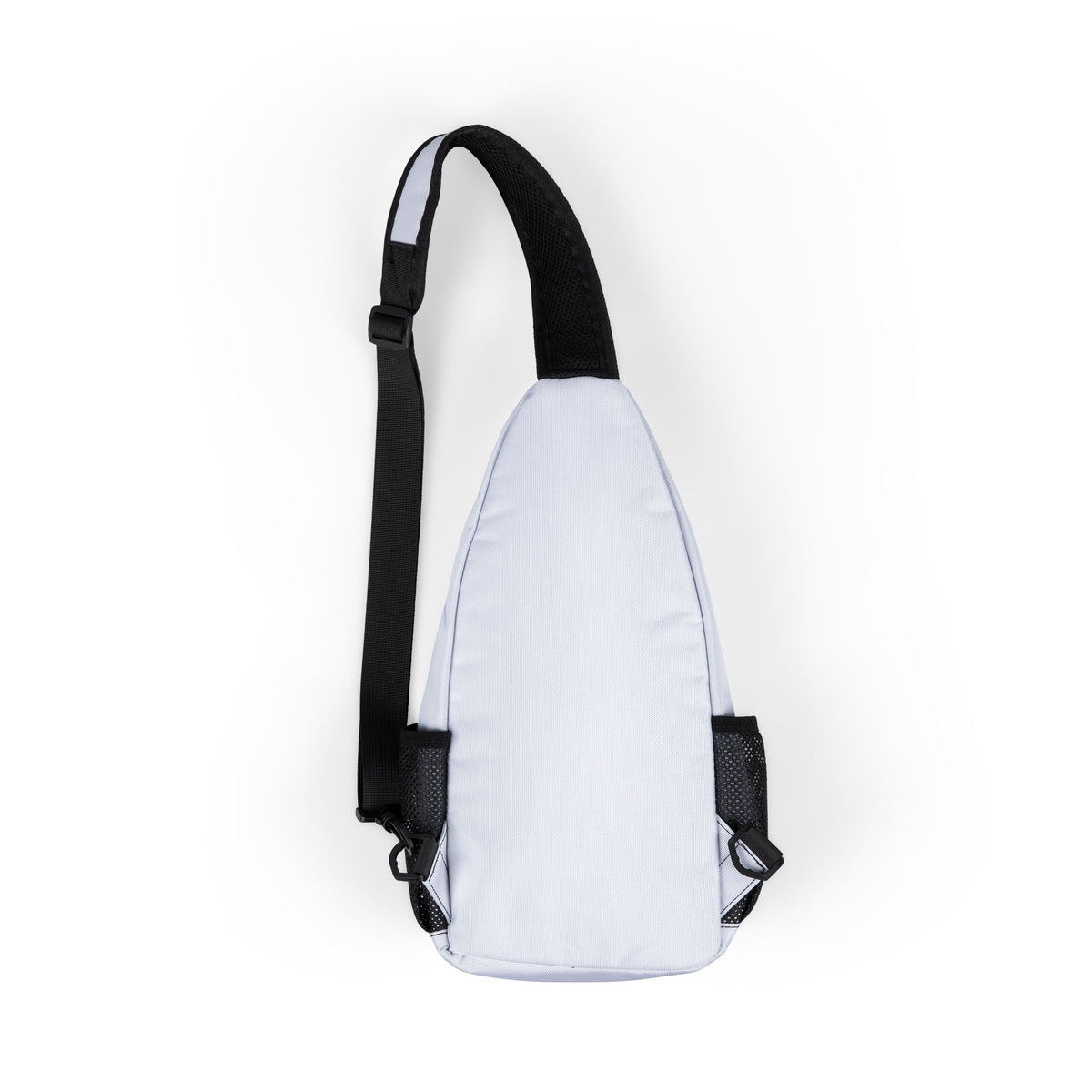 Chest Bag – White Sling Backpack with Custom Design Pocket, Personalized Crossbody Travel Bag for Men & Women