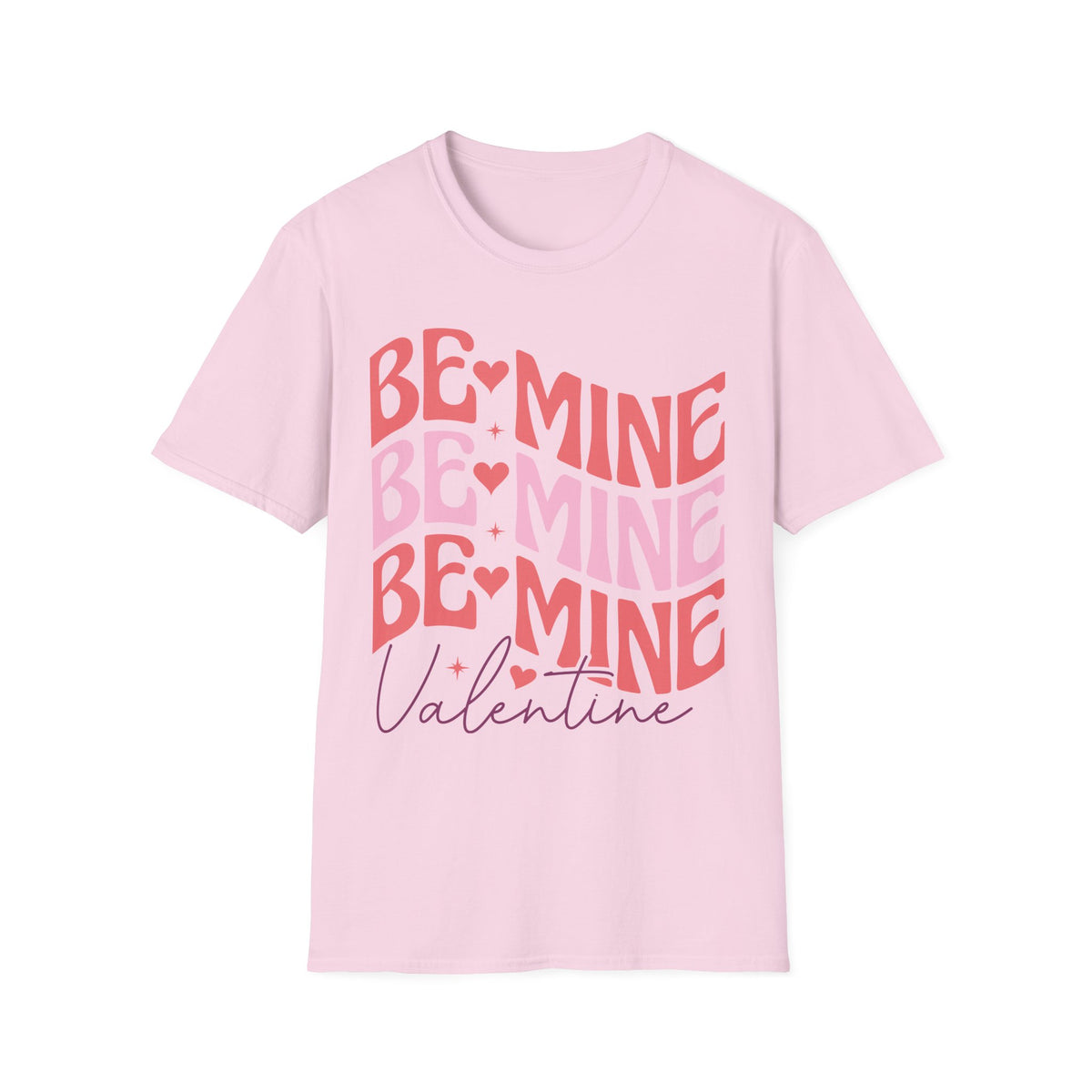 Be Mine Valentine T-Shirt - Love Shirt - Heart Graphic Valentine's Tee