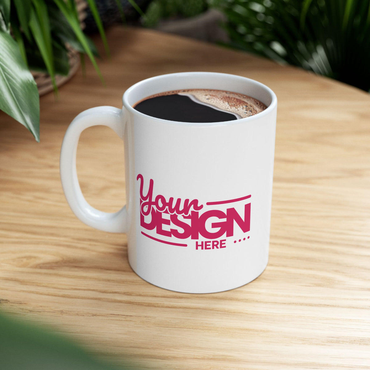 Trendy Ceramic Mug, Personalized Coffee Cup, Stylish Drinkware for Home & Office, Unique Gift for Birthdays, Engagements & Holidays