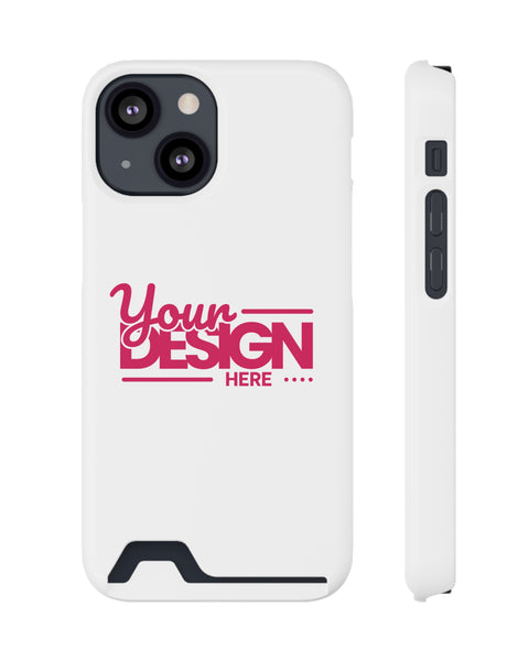 Card Holder Phone Case Slim Protective Wallet With Custom Design Print