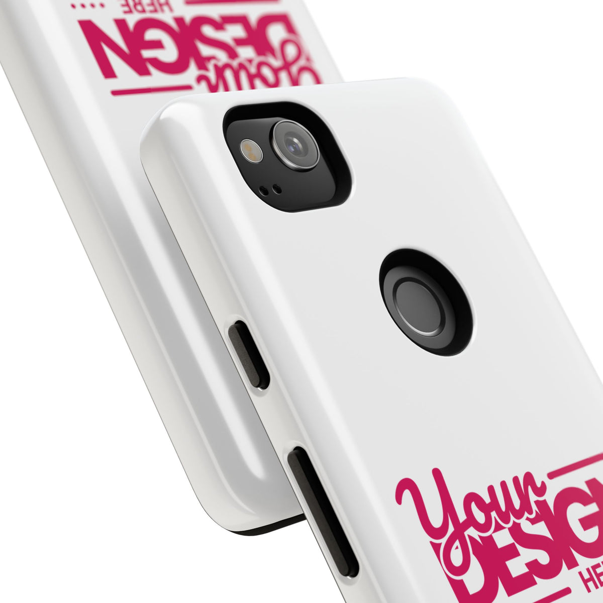 Customizable Tough Phone Case – Personalized Protective Cover with Name or Photo, Shockproof Case for Google Pixel Phone, Durable Gift Idea