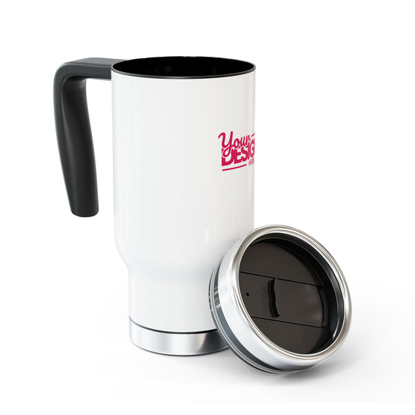 Stainless Steel Travel Mug, Personalizable Coffee Cup, On-the-Go Beverage Holder, Perfect Gift for Travelers, Customizable Insulated Mug