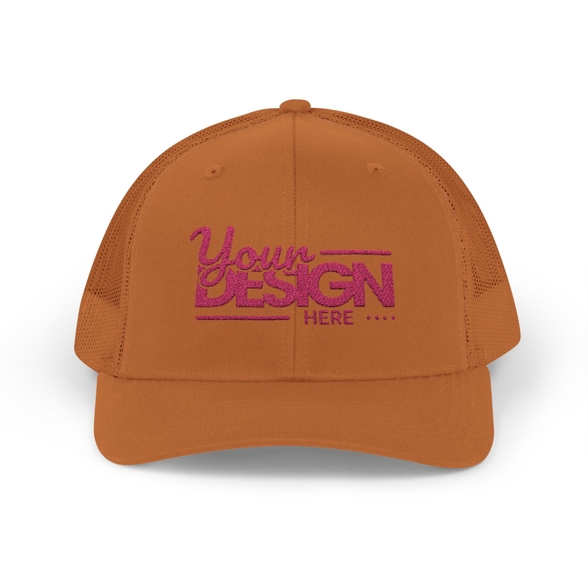 Sparkle Mesh Trucker Cap – Custom ‘Your Design Here’ Embroidered Snapback, Personalized Glitter Hat for Women & Events