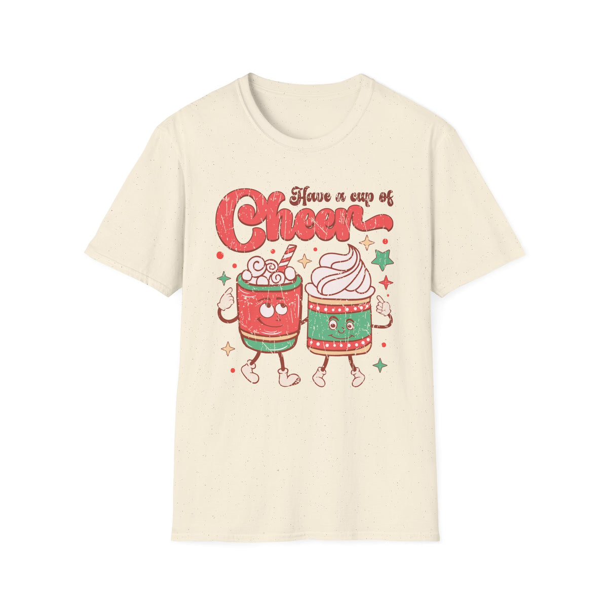 Have a Cup of Cheer – Christmas Hot Cocoa Pair Holiday T-Shirt