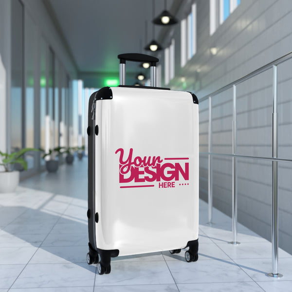 Custom Carry-On Suitcase – Personalized Travel Luggage with Your Design, Lightweight Spinner Bag for Trips & Vacations