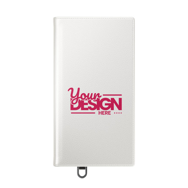 Customizable Flip Phone Wallet Case – ‘Your Design Here’ Folio Cover with Card Holder, Personalized Phone Case for Samsung
